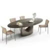 Lago U dining table
