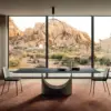 Lago U dining table