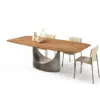 Lago U dining table