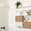 Kriptonite Krossing shelving system
