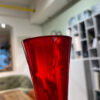 Red vase