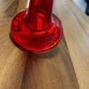 Red vase
