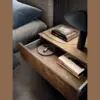 Lago Materia Bedside Table