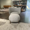 MIDJ Mys Lounge Armchair and Footstool