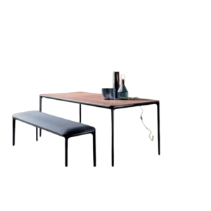 Sovet Italia outdoor slim bench (Ceramic)