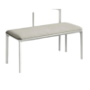 Sovet Italia outdoor slim bench (Ceramic)