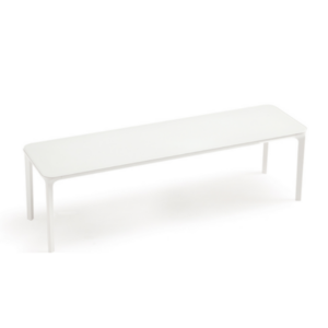 Sovet Italia outdoor ceramic slim bench