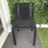 Lago steps chair black